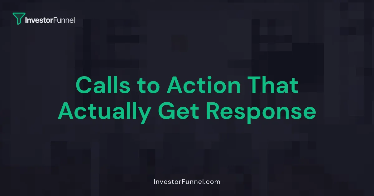 Calls to Action That Actually Get Response