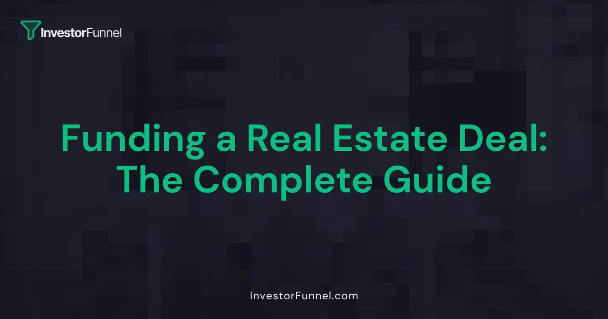 Funding a Real Estate Deal: The Complete Guide