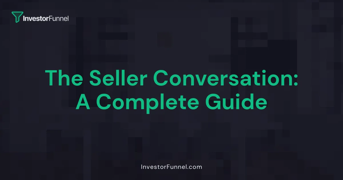 The Seller Conversation: A Complete Guide
